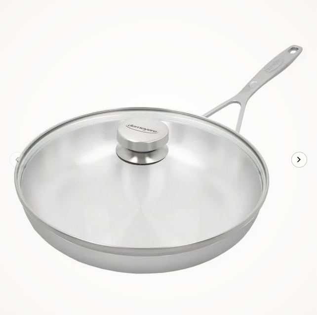 Demeyere Poêle à frire 28 cm + couvercle